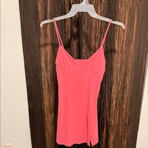 Women's Pink Spaghetti Strap Dress